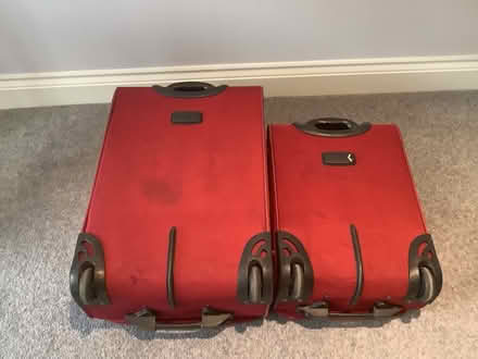 Photo of free Two Delsey wheeled suitcases (Wallingford) #3