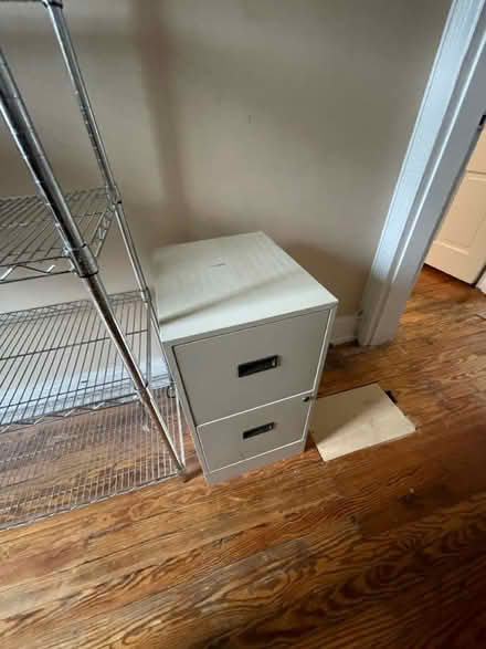 Photo of free Small file cabinet (Dupont/Logan) #1