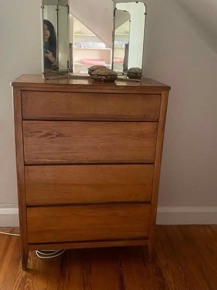 Photo of free Oak Dresser, 2 matching Twin Beds (Northwest Yonkers) #1