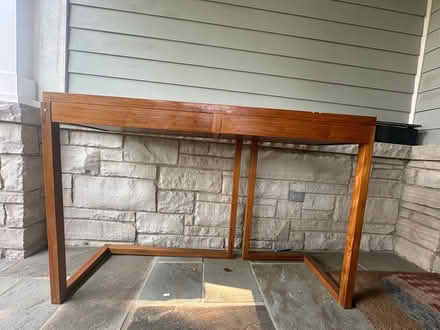 Photo of free MCM console table/desk (hinsdale) #1