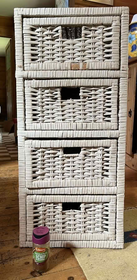 Photo of free Rattan or wicker drawers unit (Rathdrum, Co. Wicklow) #1