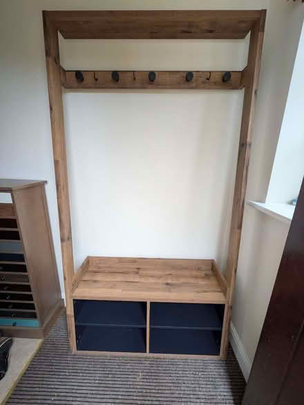 Photo of free Next Coat rack / shoe storage (Newton St Cyres EX5) #1