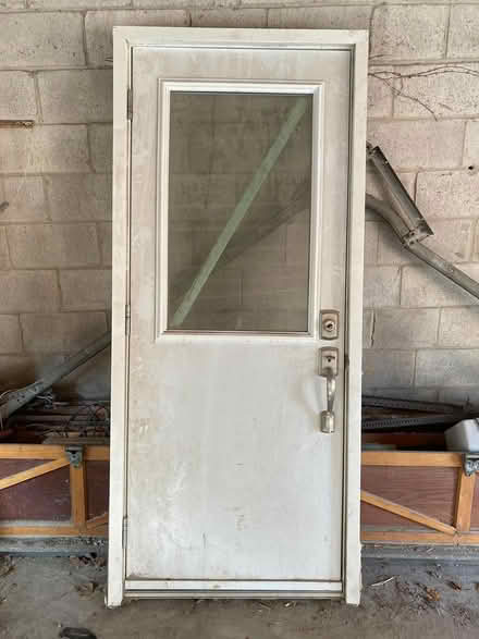 Photo of free Insulated exterior door with frame (Little Italy) #1