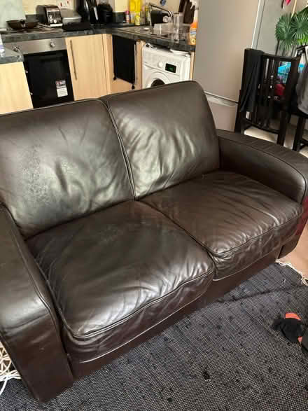 Photo of free Leather Sofa’s (2) (Bilston WV14) #2