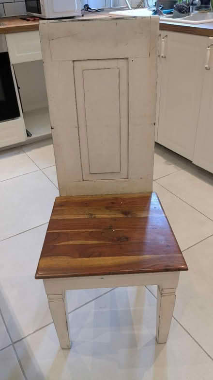 Photo of free 4 solid dining chairs (Davenport, SK2) #1