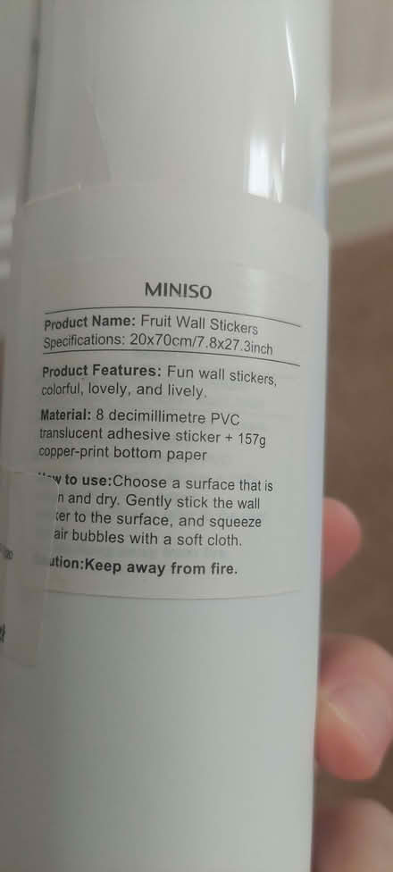 Photo of free Wall stickers - fruit (Kendal LA9) #1