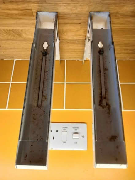 Photo of free Heavy duty adjustable brackets for a microwave (Great Salkeld CA11) #3