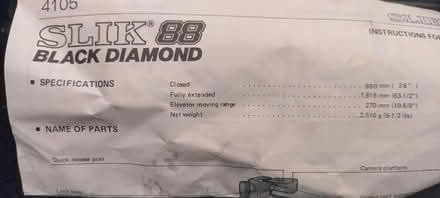 Photo of free Slik camera tripod (NG10) #4