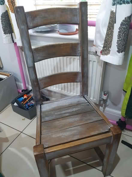 Photo of free Pair of wooden chairs (Eastergate PO20) #1