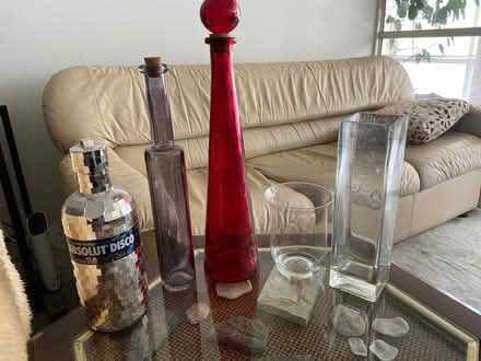 Photo of free Assorted bottles and glassware (Near Square One) #2