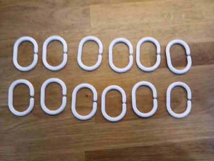 Photo of free Rings for shower curtain. New, unused (Great Salkeld CA11) #2