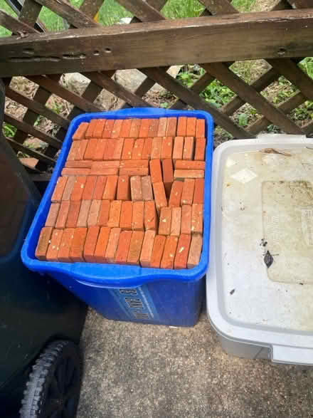 Photo of free Terracotta 2”x2” tiles (Glen echo, md) #2