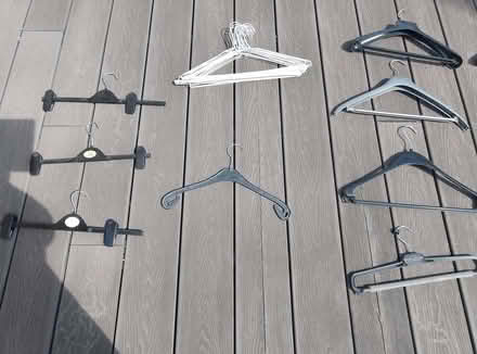 Photo of free A selection of coat hangers - all adult sizes. (Stirling FK7) #1