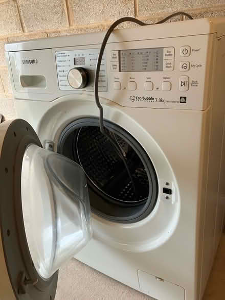 Photo of free Samsung eco bubble washing machine. (Powys House EX10) #1