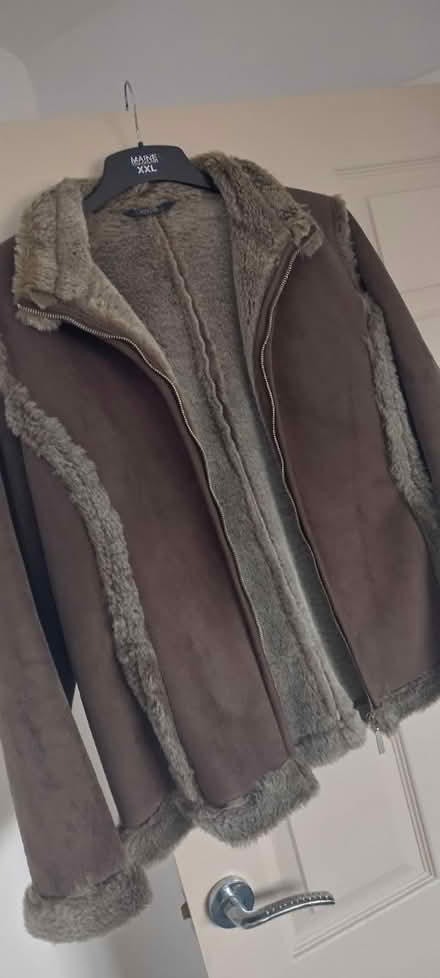 Photo of free Brown faux fur lined coat (NG10) #1