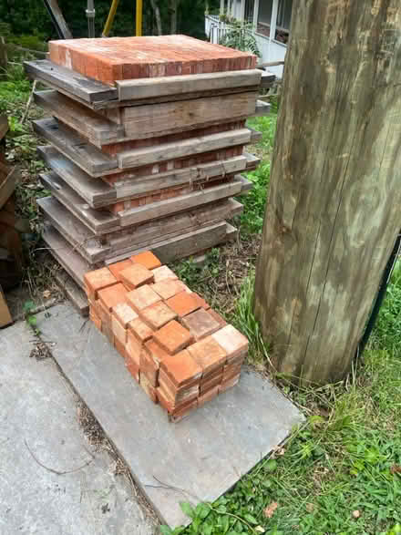 Photo of free Terracotta 2”x2” tiles (Glen echo, md) #1