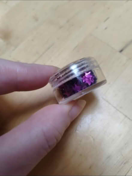 Photo of free Jars of purple & silver stars (Barbourne, WR1) #2