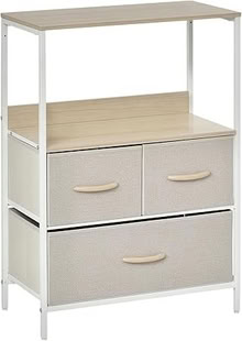 Photo of free 2 BASIC SHELVES with folding boxes (Edinburgh EH17) #1