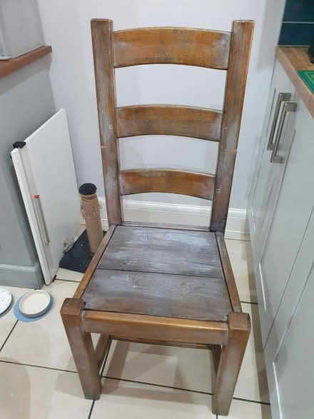 Photo of free Pair of wooden chairs (Eastergate PO20) #2