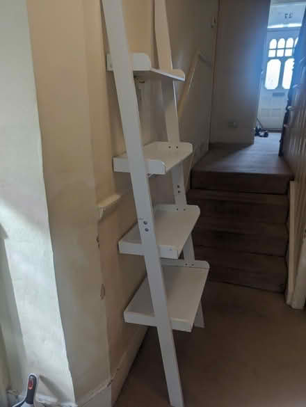 Photo of free Futon Co Shelf Ladder (White) (Stoke Newington N16) #2