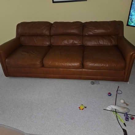 Photo of free Sofa & chair to be given away soon (Columbia, Md) #1