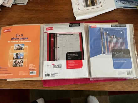 Photo of free Binder sleeves (Springfield, Delco) #4