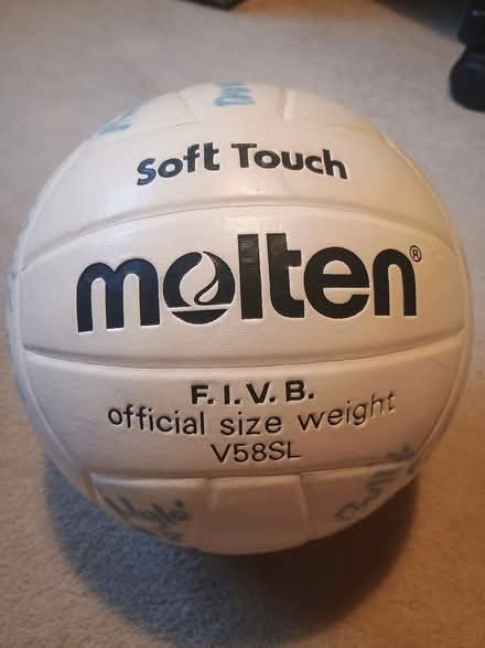 Photo of free Wheelchair rugby ball TeamGB signed (Stewkley LU7) #1