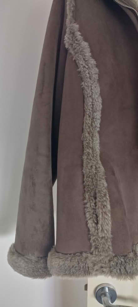 Photo of free Brown faux fur lined coat (NG10) #3