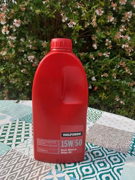 Photo of free Halfords Motor Oil 15W/50 (1 Litre) (Hertford SG14) #1