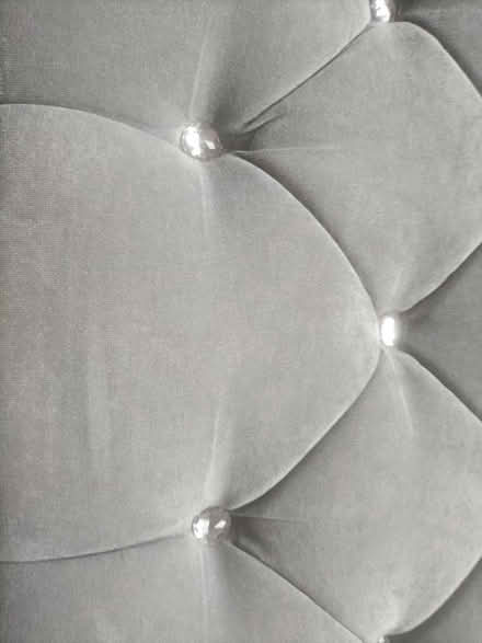 Photo of free Grey crystal studded ottoman (wv12 4) #2