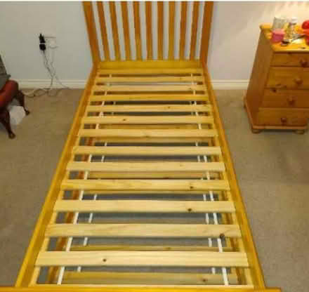 Photo of free Single frame bed (LU7 Leighton Buzzard) #1