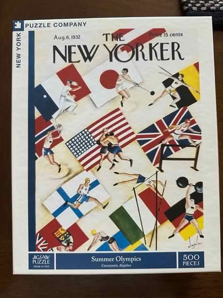 Photo of free 500 piece puzzle (Burlington near Woburn line) #1