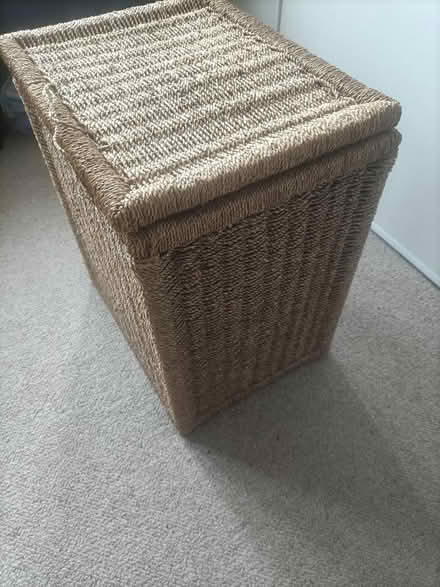 Photo of free Wicker Wooden laundry basket (wv12 4) #2