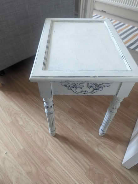Photo of free French shabby-chic wood side table (Stoke Newington N16) #3