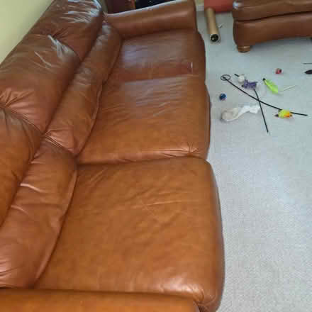 Photo of free Sofa & chair to be given away soon (Columbia, Md) #4