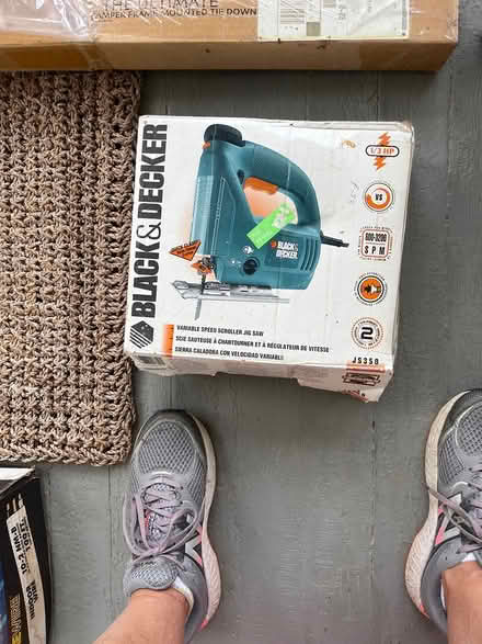 Photo of free Tork lift parts and jig saw (SE AA) #1