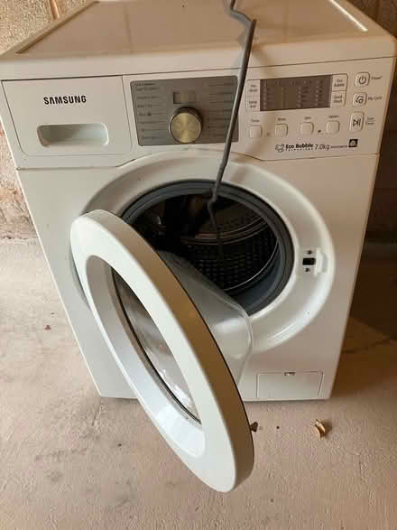Photo of free Samsung eco bubble washing machine. (Powys House EX10) #3