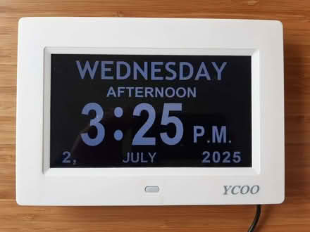 Photo of free Digital Calendar Day Clock (World's End RH15) #1
