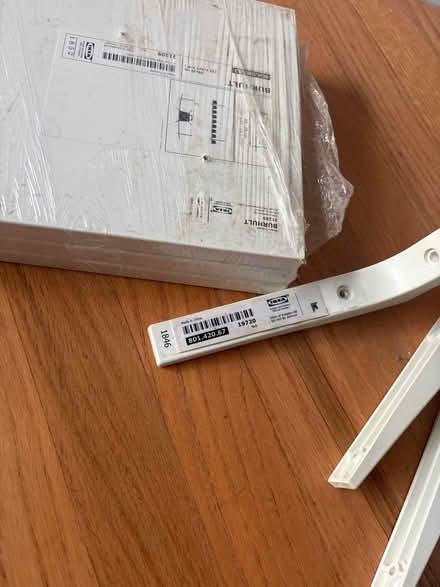 Photo of free White wall shelves (South Loop) #4