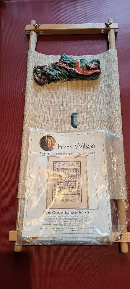 Photo of free Tapestry sampler with frame (Sion Hill) #1