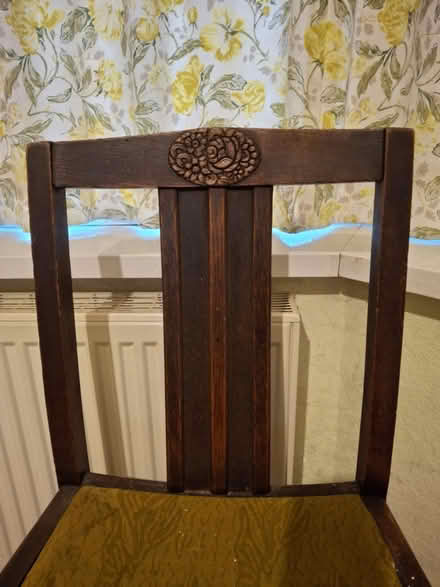 Photo of free Two antique dining chairs (B42) #1