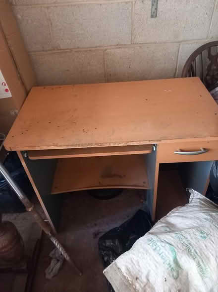 Photo of free Old computer desk with drawer (Halifax) #2