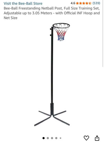 Photo of free Netball hoop and stand (Wood Green) #1
