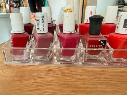 Photo of free Variety of nail polish + organizers (Upper West Side) #1