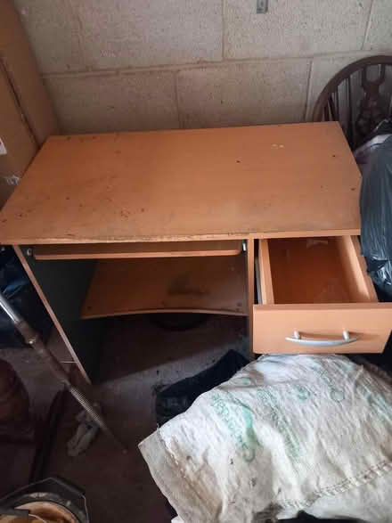 Photo of free Old computer desk with drawer (Halifax) #1