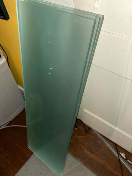 Photo of free (4) Acrylic Transparent Shelves (Fall Creek, Ithaca) #2
