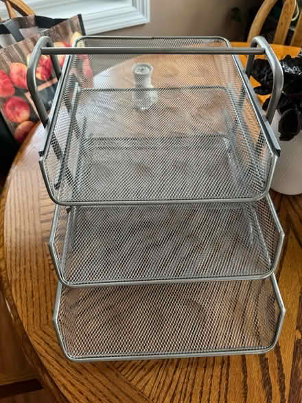 Photo of free 3 tier desk tray (Elkridge near Port Capital) #1