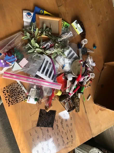 Photo of free Box of random crafting supplies (Glendale Heights) #1