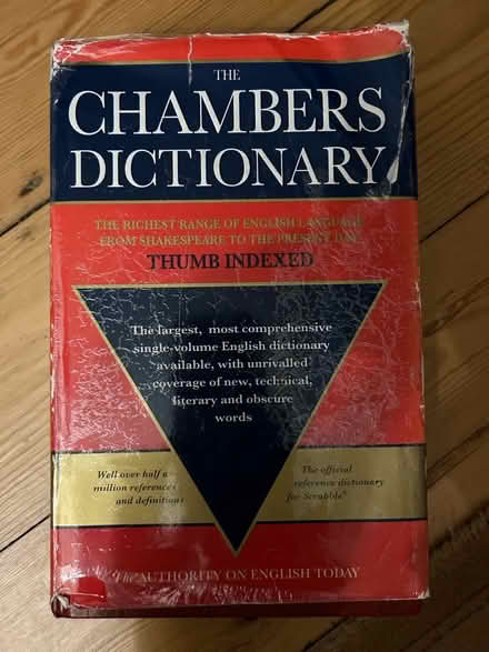 Photo of free Large Chambers Dictionary (Tuckton. BH6) #1