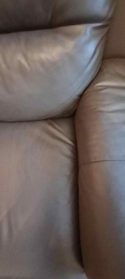 Photo of free Large 2 seater (can sit 3 people!) Leather sofa (The Camp AL4) #3